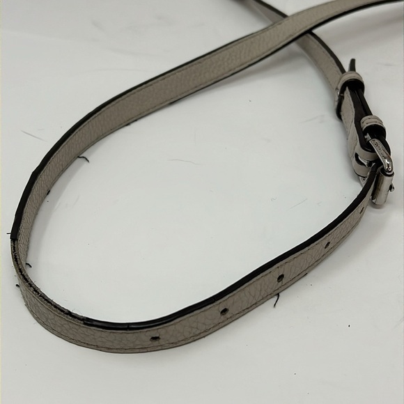 Rebecca Minkoff Fivezip Five Zip Gray Pebbled Leather Crossbody - Picture 9 of 13